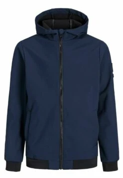 Jack & Jones Junior Sweater Met Rits - Navy Blazer -Jack & Jones 441466b6d16c4b50992978f5064016e8