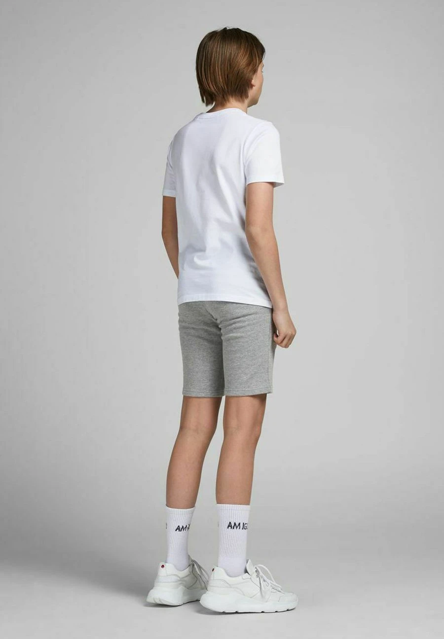 Jack & Jones Junior 2 Pack - Shorts - Light Grey Melange 3 Jack & Jones Junior 2 Pack - Shorts - Light Grey Melange - Afbeelding 3