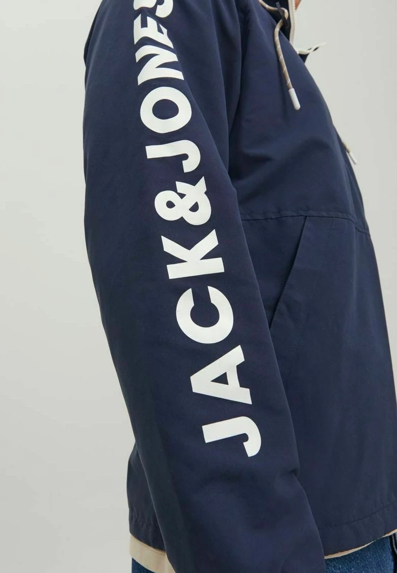 Jack & Jones Anorak Klassischer - Windjack - Navy Blazer 5 Jack & Jones Anorak Klassischer - Windjack - Navy Blazer - Afbeelding 5