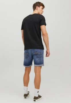 Jack & Jones Jjichris Jjwood Ge 711 Sn - Jeansshort - Blue Denim -Jack & Jones 46a8c15281c44004836d66bf562f9168