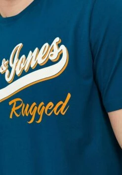 Jack & Jones Elogo Tee Ss O-Neck 2 Col - T-Shirt Print - Sailor Blue -Jack & Jones 4700fb3902454def963fa6a707a29d6b