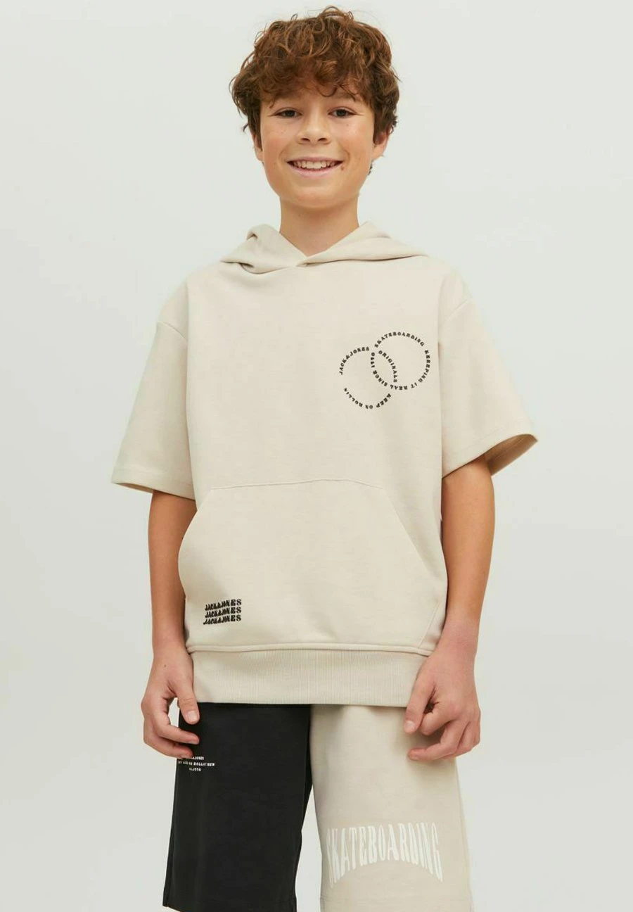 Jack & Jones Junior Skater - T-Shirt Print - Moonbeam 2 Jack & Jones Junior Skater - T-Shirt Print - Moonbeam - Afbeelding 2