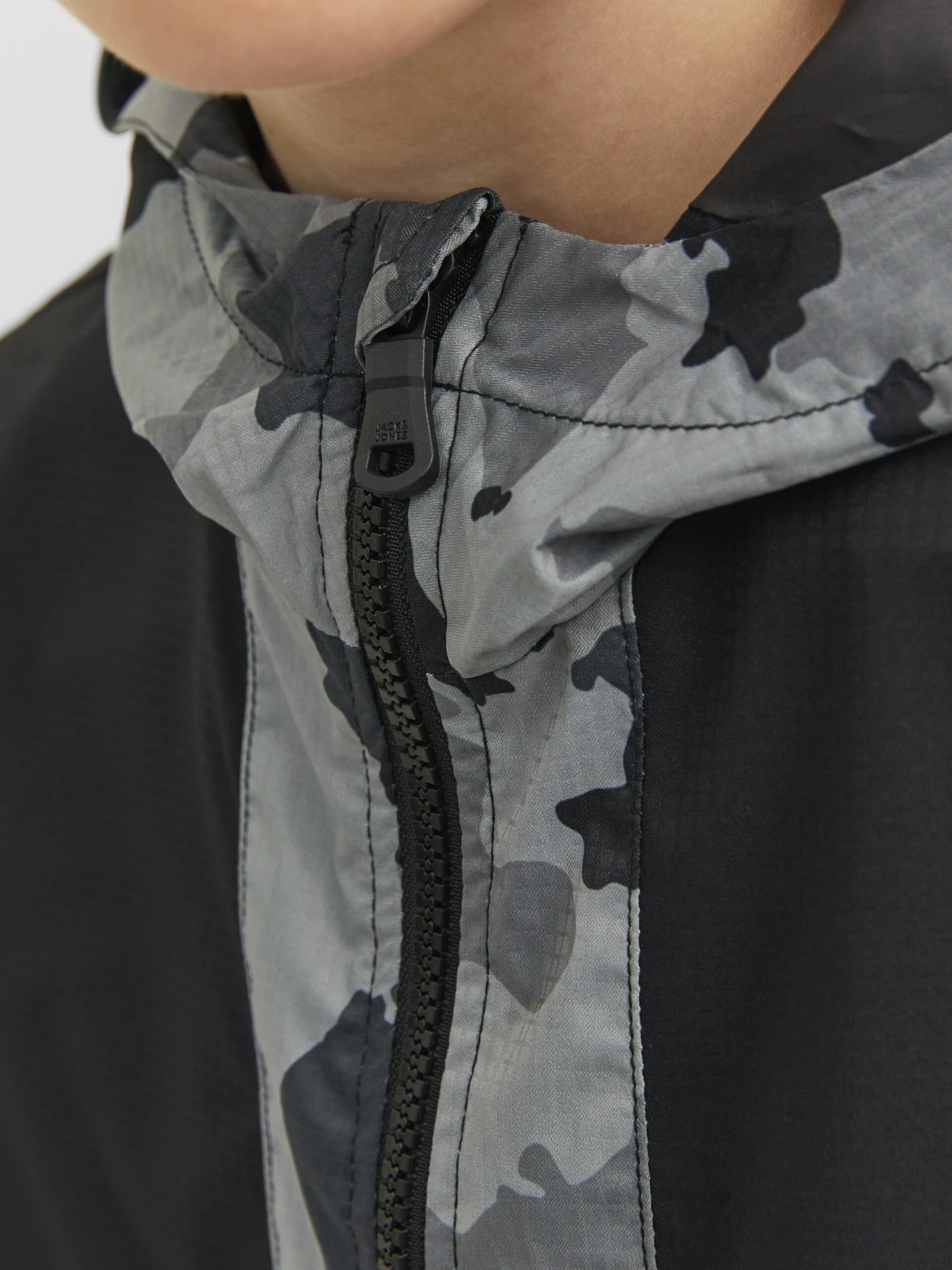 Jack & Jones Junior Jcofilo Jnr - Jas - Asphalt 5 Jack & Jones Junior Jcofilo Jnr - Jas - Asphalt - Afbeelding 5