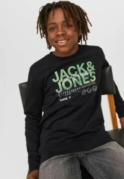 Jack & Jones Junior Crew Neck - Sweater - Black -Jack & Jones 47f94c5ec0ca4930b67541c8d1059319