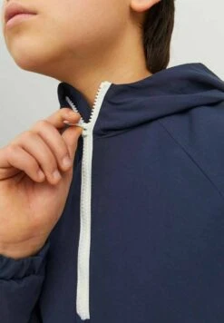 Jack & Jones Junior Jorluke Anorak - Jas - Navy Blazer -Jack & Jones 4856ba2e3e014574a66d46ac584b98b8