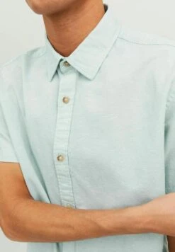 Jack & Jones Jjesummer S/S S23 Sn - Overhemd - Granite Green -Jack & Jones 48ae38043d11420faf7328c9a906c5c7