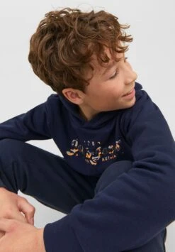 Jack & Jones Junior Jjmiles Hood Jnr - Sweater - Navy Blazer 12 Jack & Jones Junior Jjmiles Hood Jnr - Sweater - Navy Blazer -Jack & Jones 4923936271884c54a8ca3d403a445a65