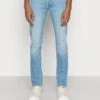 Jack & Jones Jjiglenn Jjoriginal- Straight Leg Jeans - Blue Denim
