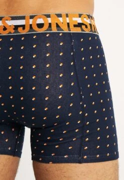 Jack & Jones Jachenrik Trunks 3 Pack - Onderbroeken - Black/Navy Blazer -Jack & Jones 492bdf45f82f409aa72bac4fbd56e5a4