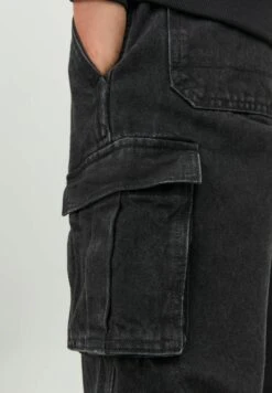 Jack & Jones Junior Chris Sbd- Straight Leg Jeans - Black Denim -Jack & Jones 499281da7d074afba267cf5491b095e5