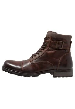 Jack & Jones Jfwalbany - Veterboots - Brown Stone