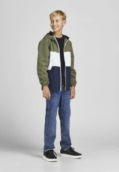 Jack & Jones Junior JjiclarkNoos- Straight Leg Jeans - Blue Denim
