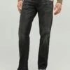 Jack & Jones Mike Original- Straight Leg Jeans - Black Denim