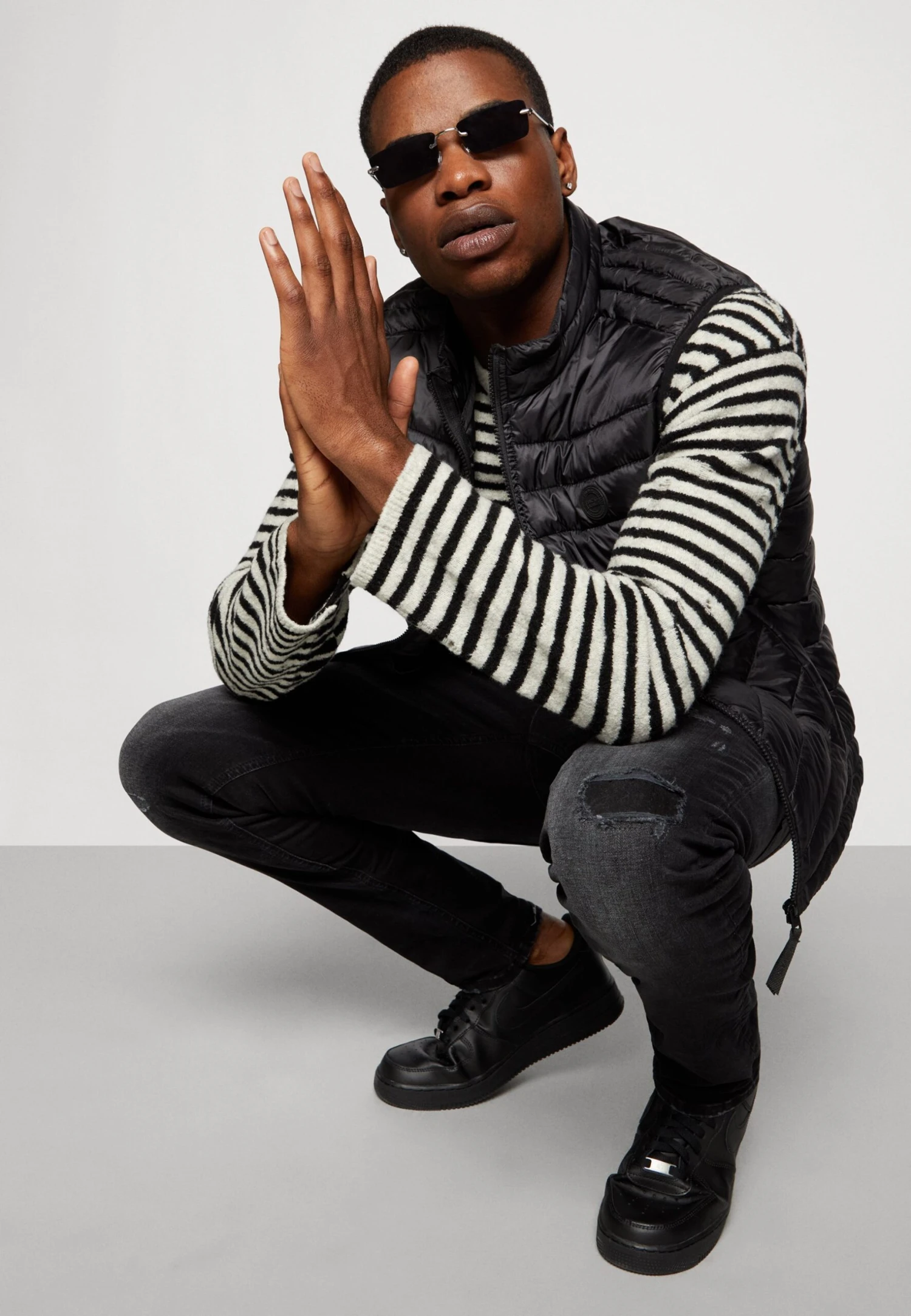 Jack & Jones Jjehero Warmer Collar Noos - Bodywarmer - Black 4 Jack & Jones Jjehero Warmer Collar Noos - Bodywarmer - Black - Afbeelding 4