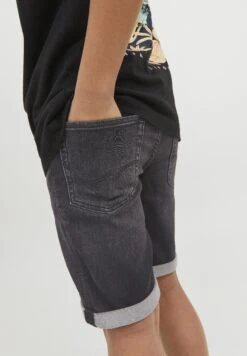 Jack & Jones Junior Jjirick Jjioriginal- Jeansshort - Black Denim -Jack & Jones 4c6a18ae23014f97af7880780c26c73e
