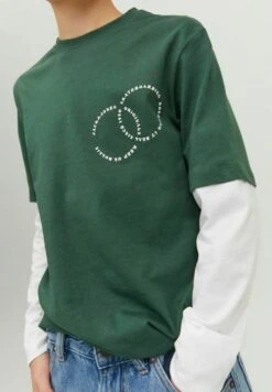 Jack & Jones Junior Longsleeve Layer - Longsleeve - Trekking Green -Jack & Jones 4d74377286804279b283bf832537947c
