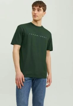 Jack & Jones Jjestar Tee Ss - T-Shirt Print - Mountain View