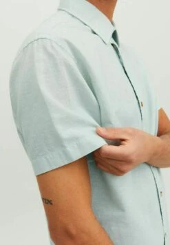 Jack & Jones Jjesummer S/S S23 Sn - Overhemd - Granite Green -Jack & Jones 4e3815f061d04973b0a26211d1b9526d
