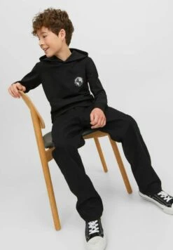 Jack & Jones Junior Chris Original Mf 758 - Straight Leg Jeans - Black Denim -Jack & Jones 4f452b7752414115aa41e65ff23544ee