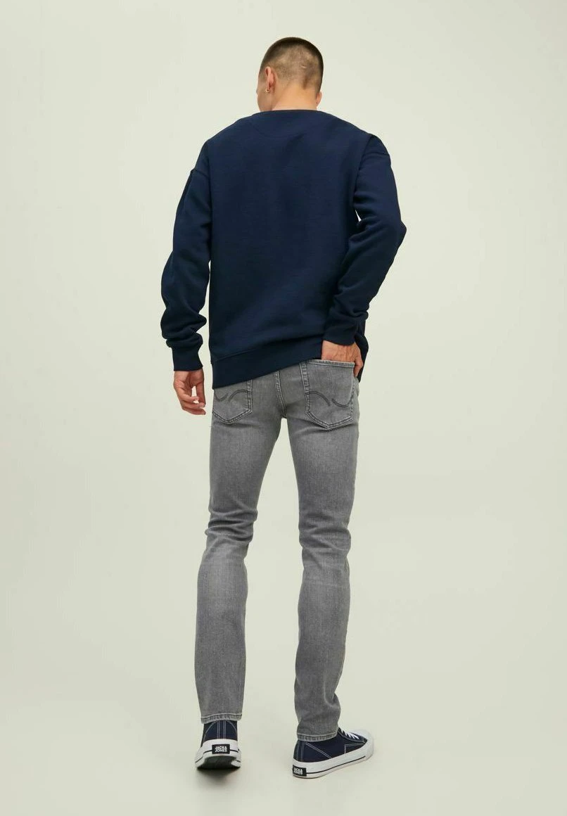 Jack & Jones Jjestar Basic Crew Neck - Sweater - Navy Blazer 3 Jack & Jones Jjestar Basic Crew Neck - Sweater - Navy Blazer - Afbeelding 3