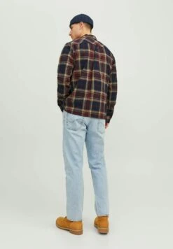 Jack & Jones Jjeeddie Ls Noos - Overhemd - Port Royale -Jack & Jones 529519b5d7dc4aa093260c1a042abcb3