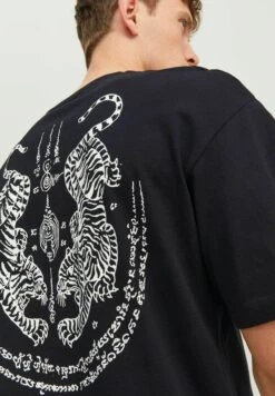 Jack & Jones Crew Neck - T-Shirt Print - Black -Jack & Jones 535ce2f3f9104b22a31b3449bd240bc4