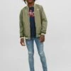 Jack & Jones Junior Bomberjacks - Dusty Olive