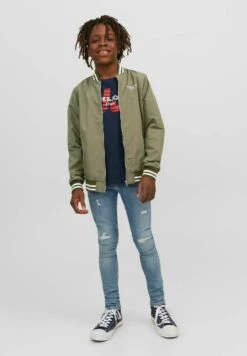 Jack & Jones Junior Bomberjacks - Dusty Olive
