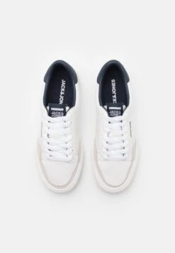 Jack & Jones Jfwmorden - Sneakers Laag - White/Navy -Jack & Jones 54199ec126df4daabbf70140802f03a0