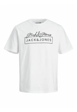 Jack & Jones Crew Neck - T-Shirt Print - White -Jack & Jones 557cd01c61bc461ebedf7204acd5f491