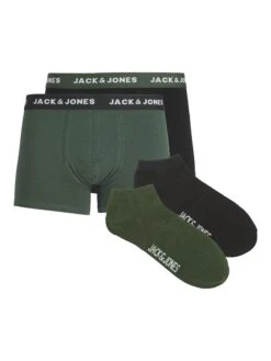 Jack & Jones Jacbasic Solid Weekend 2 Pack Set - Onderbroeken - Sycamore