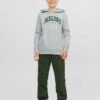 Jack & Jones Junior Hoodie - White Melange