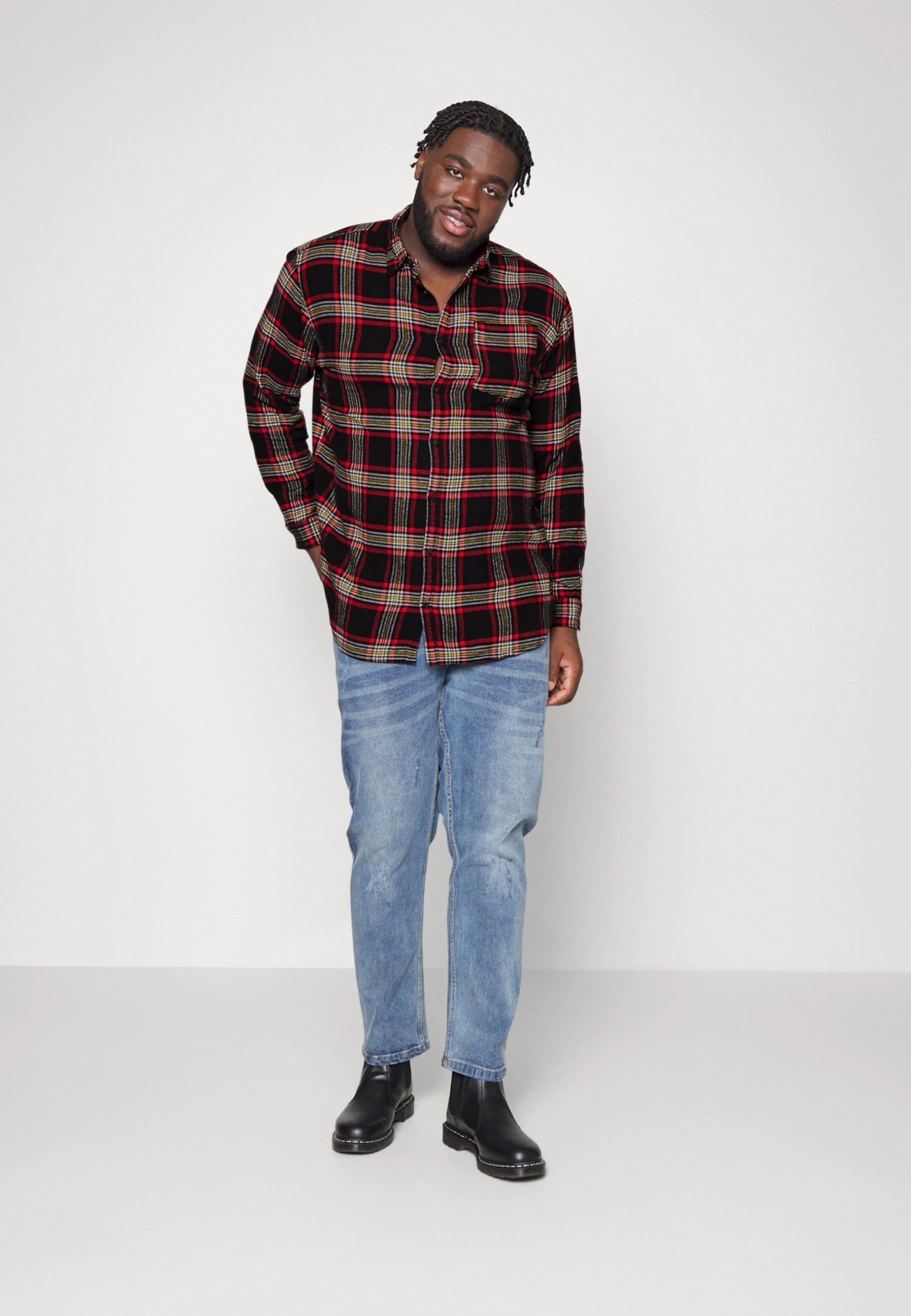 Jack & Jones Jorowen Check Comfort Shirt - Overhemd - Tap Shoe 2 Jack & Jones Jorowen Check Comfort Shirt - Overhemd - Tap Shoe - Afbeelding 2