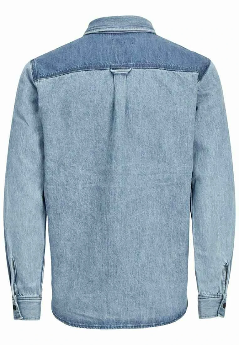 Jack & Jones Overhemd - Light Blue Denim 2 Jack & Jones Overhemd - Light Blue Denim - Afbeelding 2