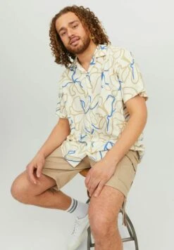 Jack & Jones Plus Size Kurzarm Freizeit - Overhemd - Marina -Jack & Jones 5c4aaf683af445b59850e81775934ff8