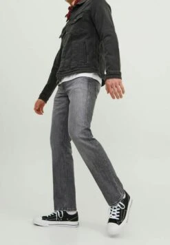 Jack & Jones Straight Leg Jeans - Grey Denim -Jack & Jones 5d1e820025ea4262bcbe1dab354cad1f