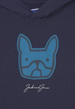 Jack & Jones Junior Jorcomrade Hood - Sweater - Dark Blue -Jack & Jones 5e30d1c2871248a9ae79aa98bd8374b2