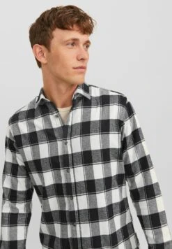 Jack & Jones Ejoshua Ls - Overhemd - Cloud Dancer -Jack & Jones 5e5a2c94304a46069c38b00249094f9d