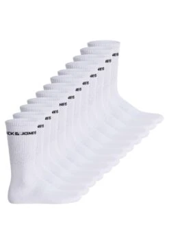 Jack & Jones Tennis 12Er Pack - Jaclogo - Sokken - Weiß