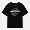 Jack & Jones Junior Jcodigitali Tee Crew Neck - T-Shirt Print - Black