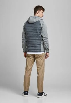 Jack & Jones Jjemulti Quilted Noos - Jas - Grey Melange -Jack & Jones 5fc765576853404ca076ce004e89d3b7