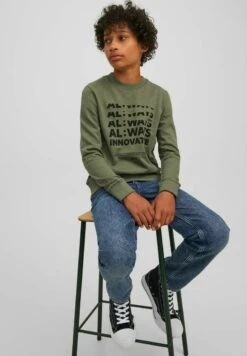 Jack & Jones Junior Sweater - Four Leaf Clover -Jack & Jones 60b6ab73a5ba4cd8978ffd6ac2ff206e