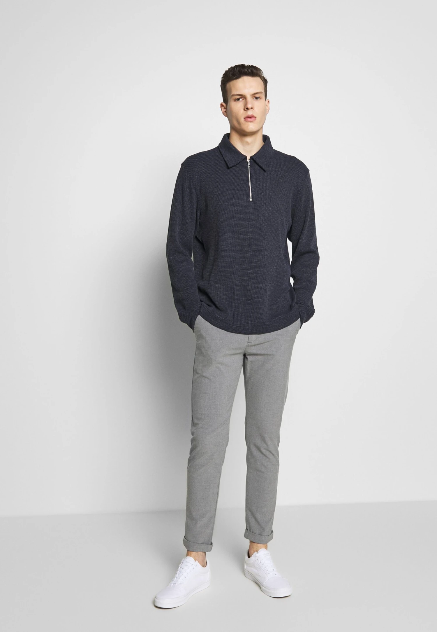 Jack & Jones Jjimarco Jjconnor- Broek - Grey Melange 2 Jack & Jones Jjimarco Jjconnor- Broek - Grey Melange - Afbeelding 2