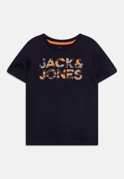 Jack & Jones Junior Jjmiles Tee Crew Neck 3 Pack - T-Shirt Print - White/Navy/Black -Jack & Jones 61d1bd140c204caba1839cea41c1da50