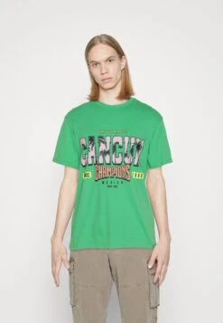 Jack & Jones Jorsummercity Ss Crew Neck Tg - T-Shirt Print - Island Green