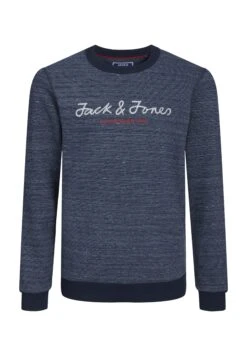Jack & Jones Junior Jcoberg Crew Neck - Sweater - Navy Blazer -Jack & Jones 62f3be95b859466e83ff3282b7f00944