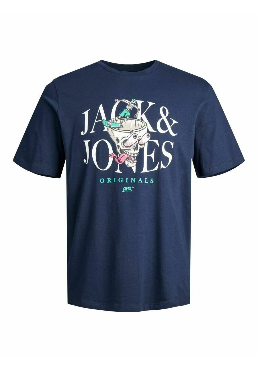 Jack & Jones Junior Jorafterlife Tee Ss Crew Neck Sn Jnr - T-Shirt Print - Navy Blazer 6 Jack & Jones Junior Jorafterlife Tee Ss Crew Neck Sn Jnr - T-Shirt Print - Navy Blazer - Afbeelding 6