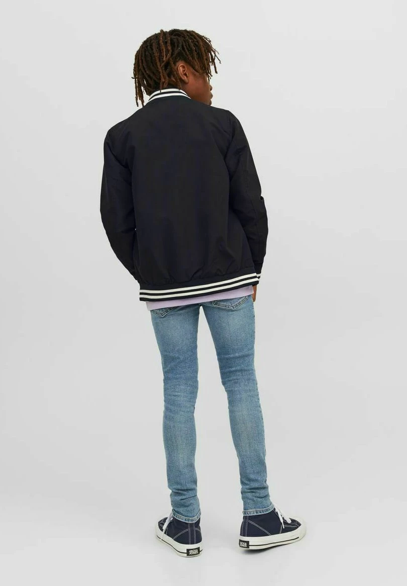 Jack & Jones Junior Bomberjacks - Black 3 Jack & Jones Junior Bomberjacks - Black - Afbeelding 3