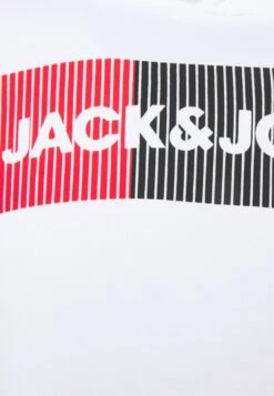 Jack & Jones Ecorp Logo Noos - Hoodie - White -Jack & Jones 6466fcc59aba45e88474ebdce8892f17