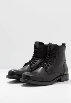 Jack & Jones Jfwrussel Warm- Veterboots - Anthracite -Jack & Jones 646c2cb3394c4bf9948fa0e93a761183